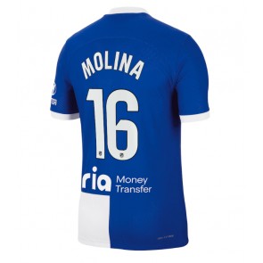 Atletico Madrid Nahuel Molina #16 Udebanetrøje 2023-24 Kort ærmer